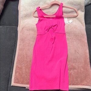 Aerie knot front pekaboo tank dress